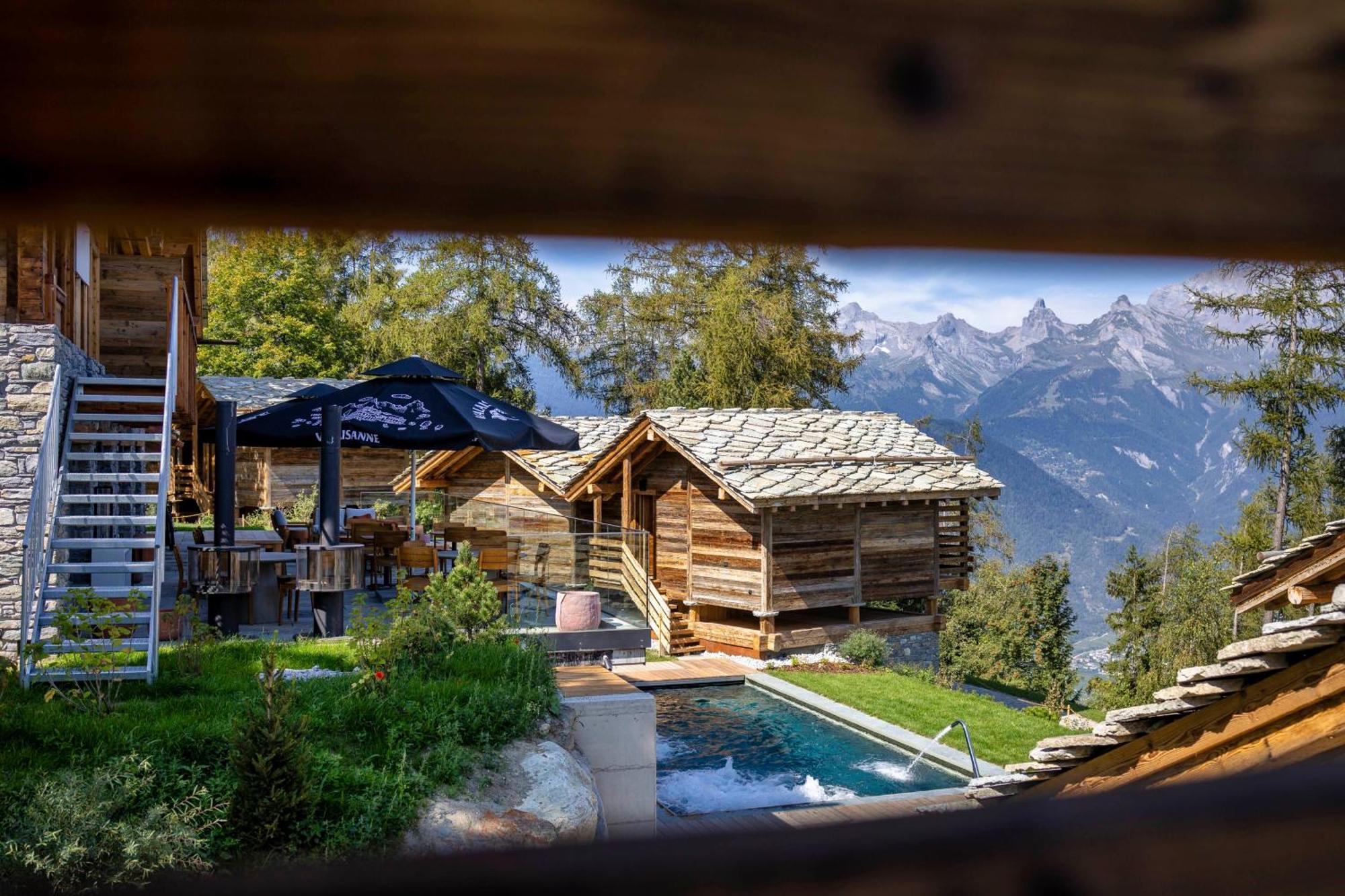 Mad Retreat Hotel Nendaz Exterior foto